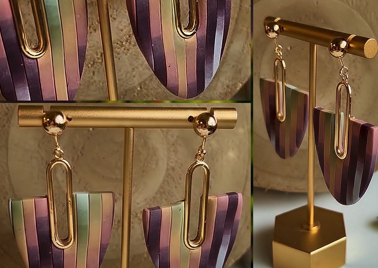StripeLux Earrings