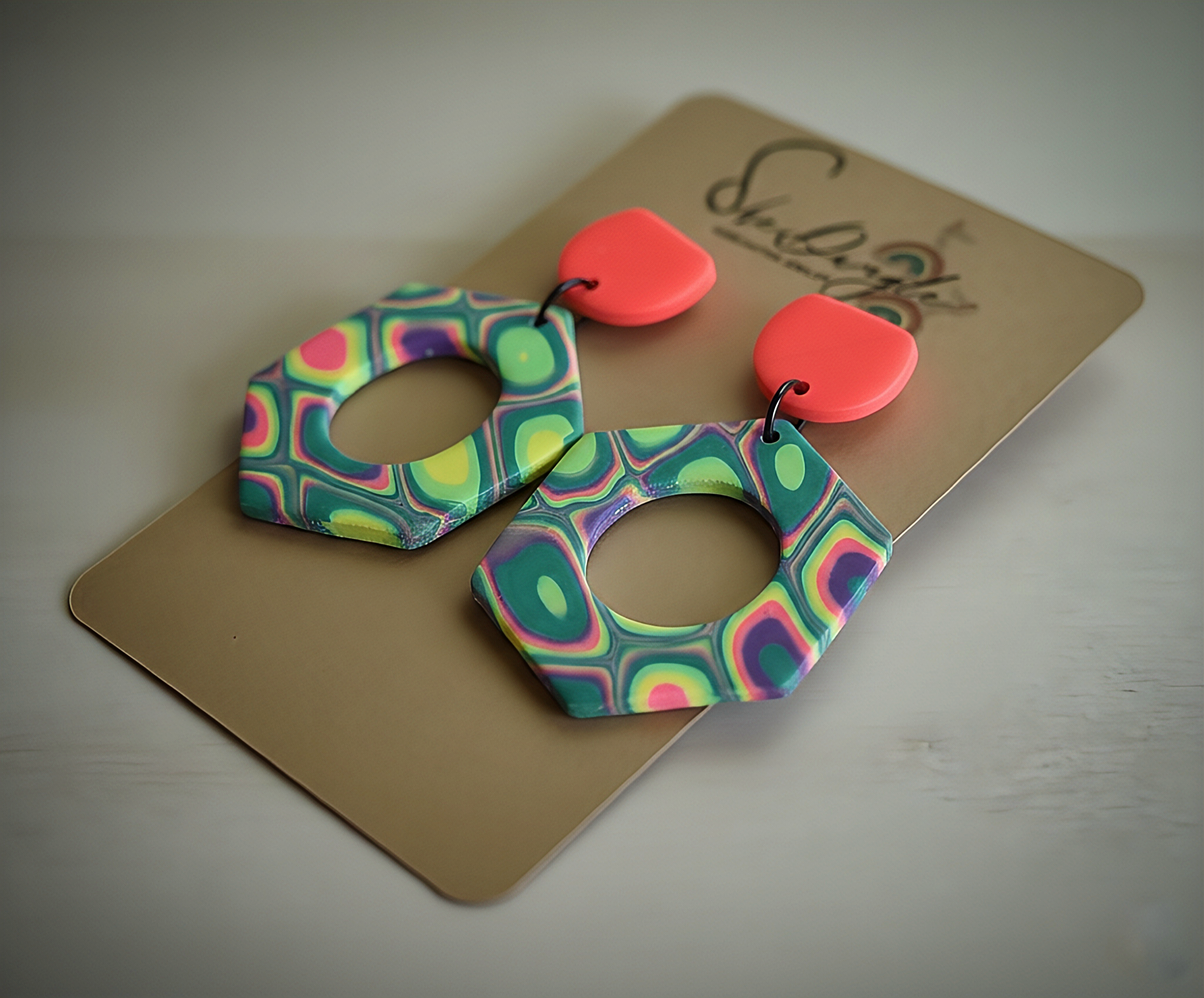 HexaDrops Earrings