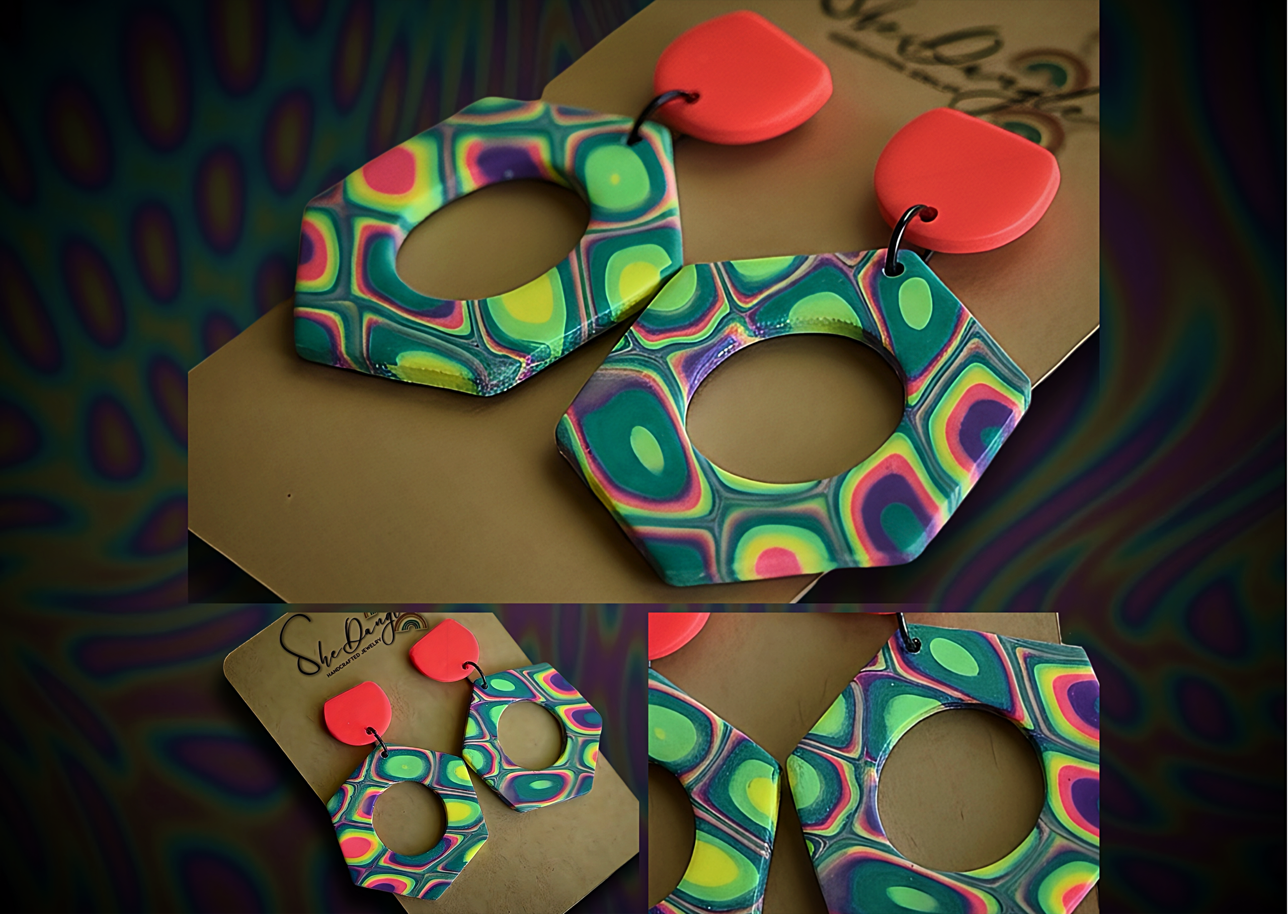 HexaDrops Earrings